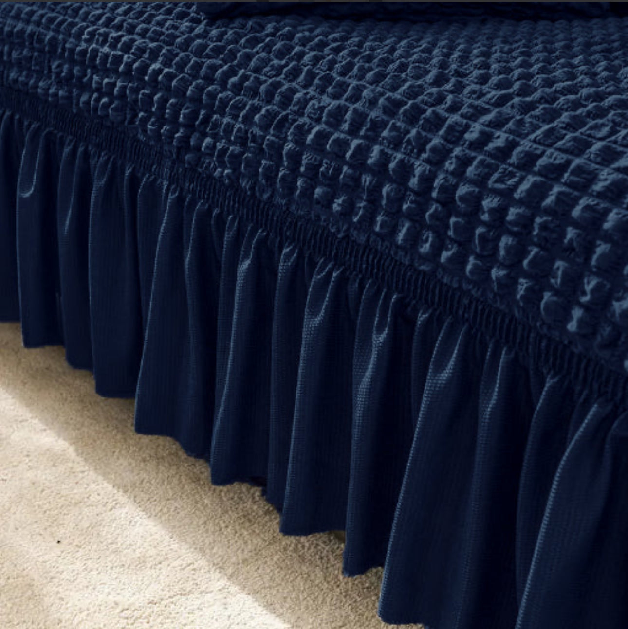 Premium Bubble Sofa Covers (Blue)