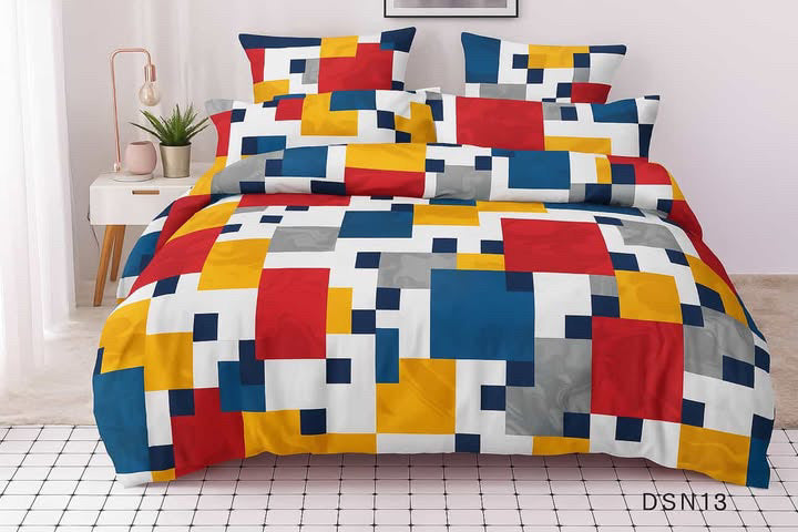 Premium Quilted 3-Piece Waterproof Fitted Bed Sheet Set – King Size  with 2 Pillow Covers