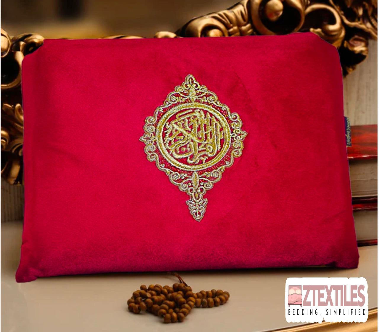 Beautiful Embroidered Quran Covers Ghilaf For Protection of Holy Quran
