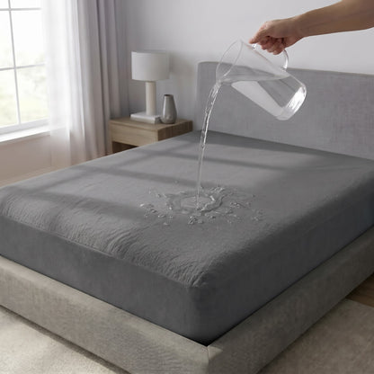 100% Waterproof Mattress Cover  (1 year warranty) Terry Cotton Stuff