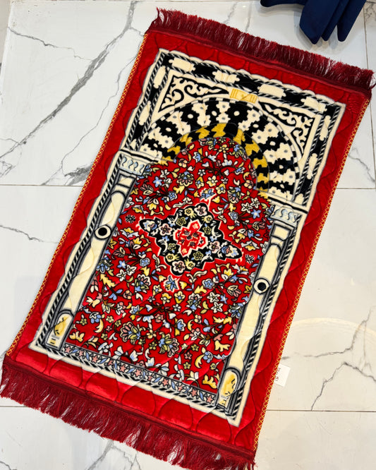 Z Textile,s Luxury Foam Filled Soft Prayer Mats Red
