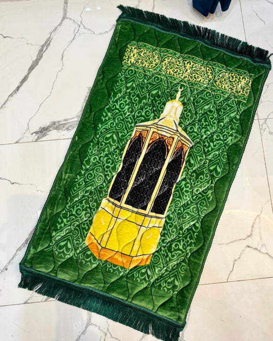 Z Textile,s Luxury Foam Filled Soft Prayer Mats Green