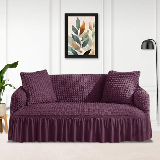 Premium Bubble Sofa Covers (Purple)