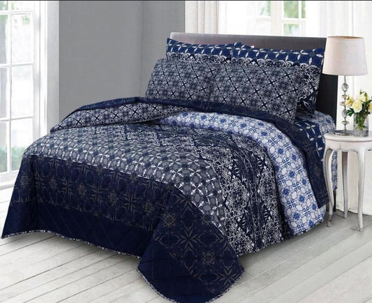 Z Textile Premium Cotton Bed Sheet 4 Pc Set King Size